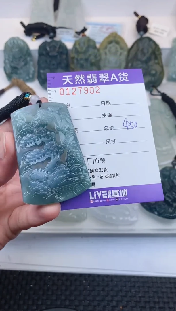 【闪购商品】翡翠颈饰未镶嵌       902