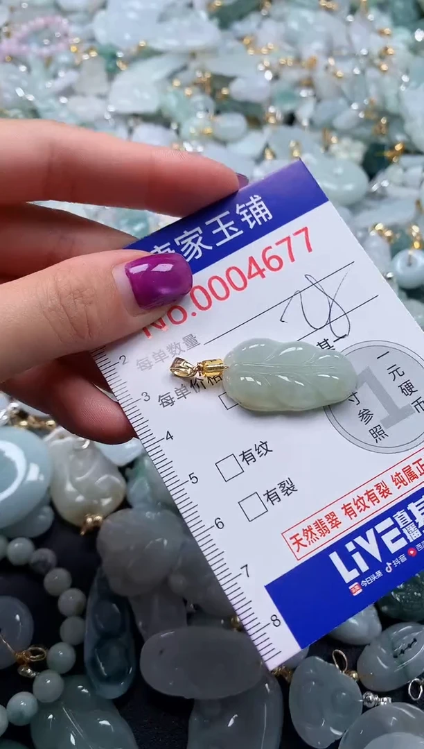 颈饰未镶嵌翡翠4677