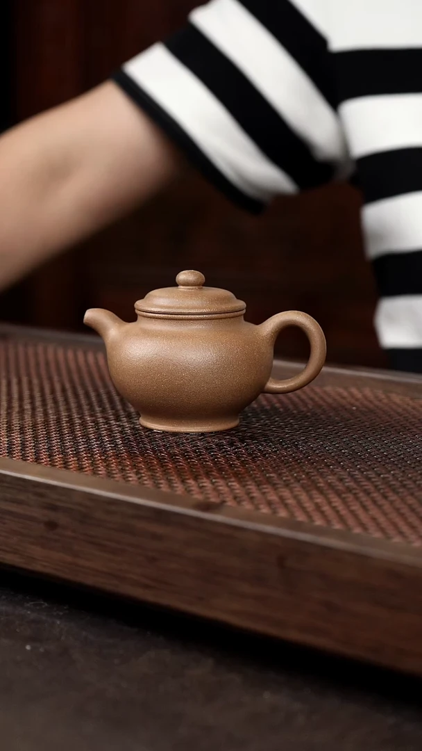 茶壶紫砂芝麻绿掇只