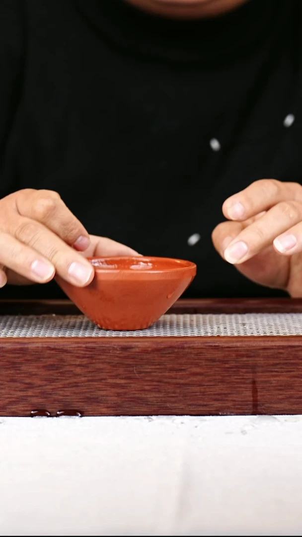 茶杯紫砂宜兴紫砂主人杯朱泥1080