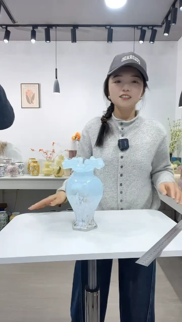 【闪购商品】琉璃芬段206 蓝洒金