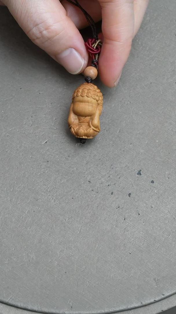 【闪购商品】檀香木印度老山檀老料檀香手机挂【宝宝佛不听
