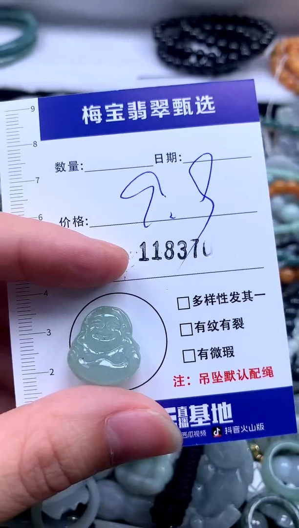 颈饰未镶嵌翡翠9.9