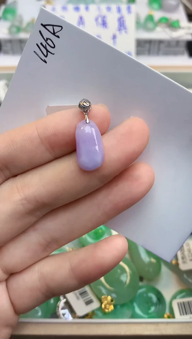 颈饰未镶嵌翡翠天然缅甸a货翡翠