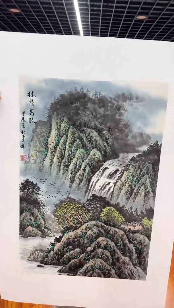 国画张建伟老师国画作品