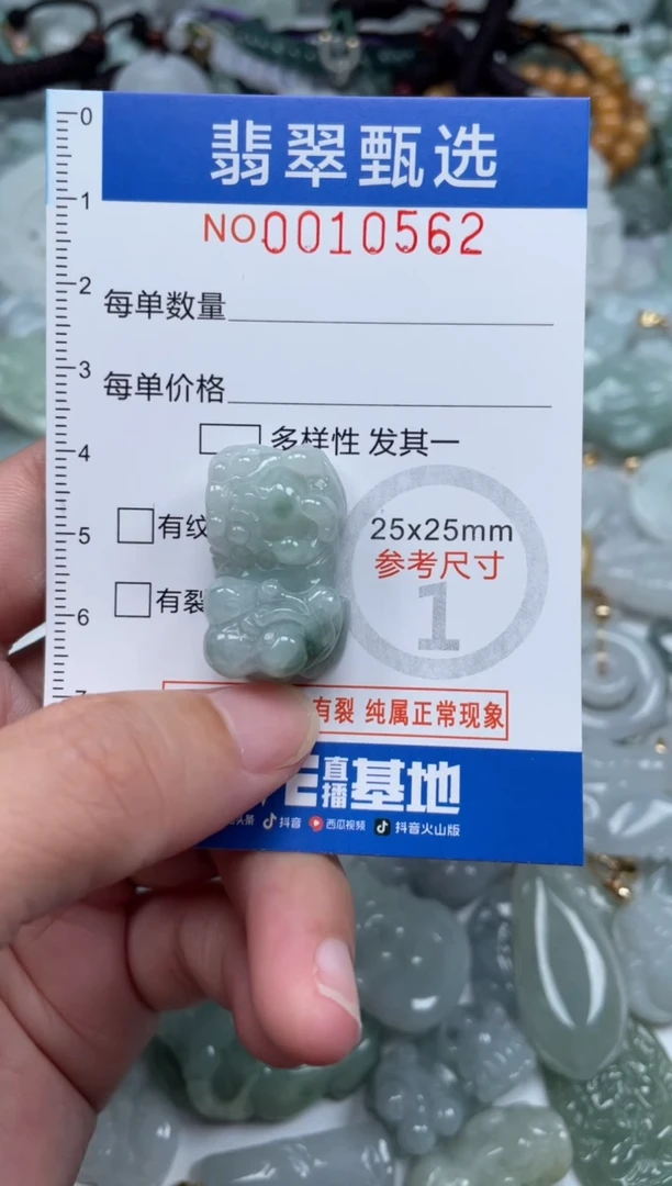 颈饰未镶嵌翡翠10562