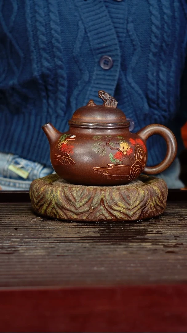 宜兴原矿紫砂壶茶壶宜兴原矿紫砂壶茶壶350C