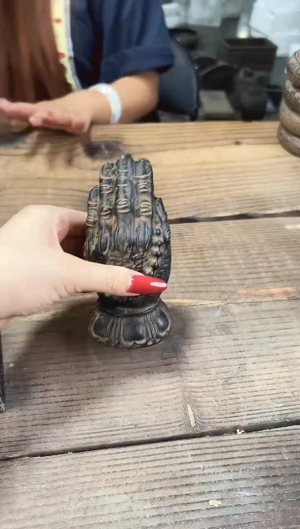 陶土【火山泥】求佛手