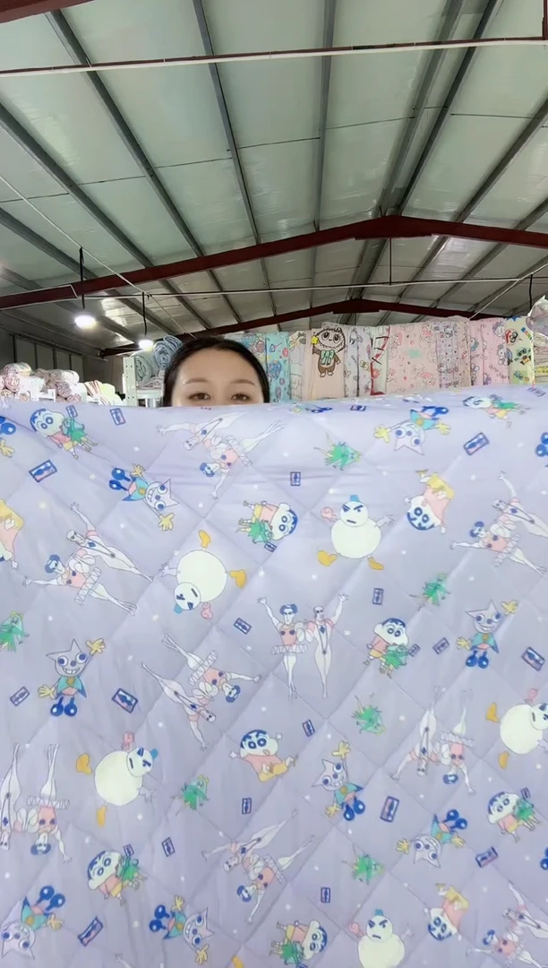 紫色小新  普冷床垫  150*200