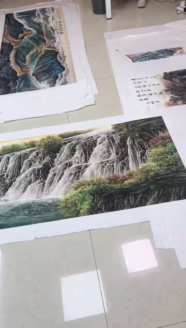 国画九霄甄选国画作品x19