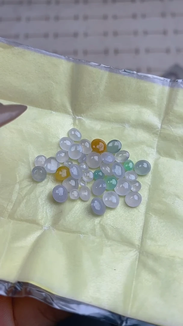 【闪购商品】翡翠耳饰未镶嵌天然A货翡翠5