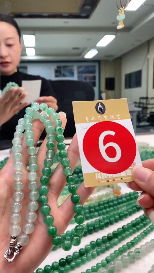 颈饰合金石英质玉向**?项链+6