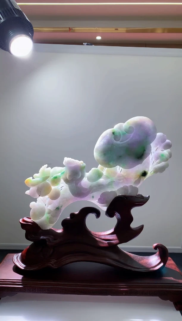 定制翡翠未镶嵌1034ry-毛货挂件56