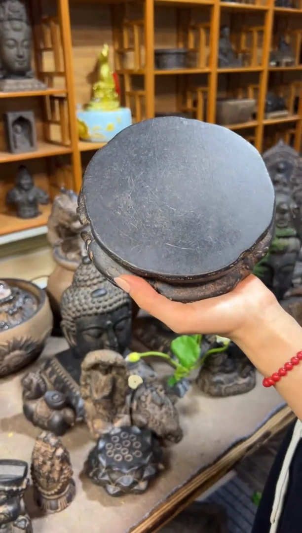 陶土【火山泥】金箍坛底座