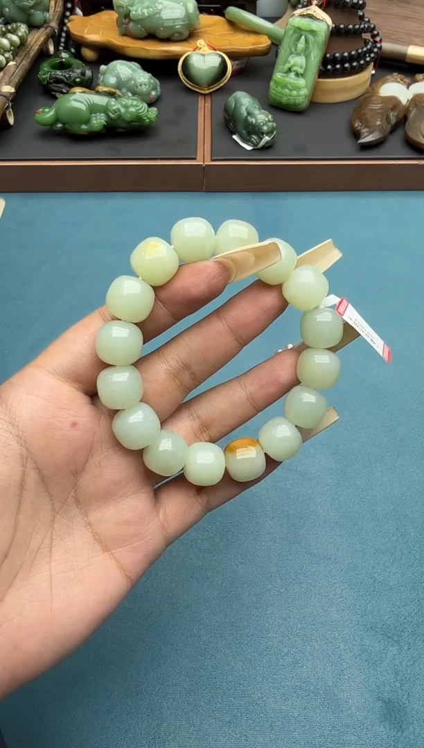 未镶嵌手串和田玉zl