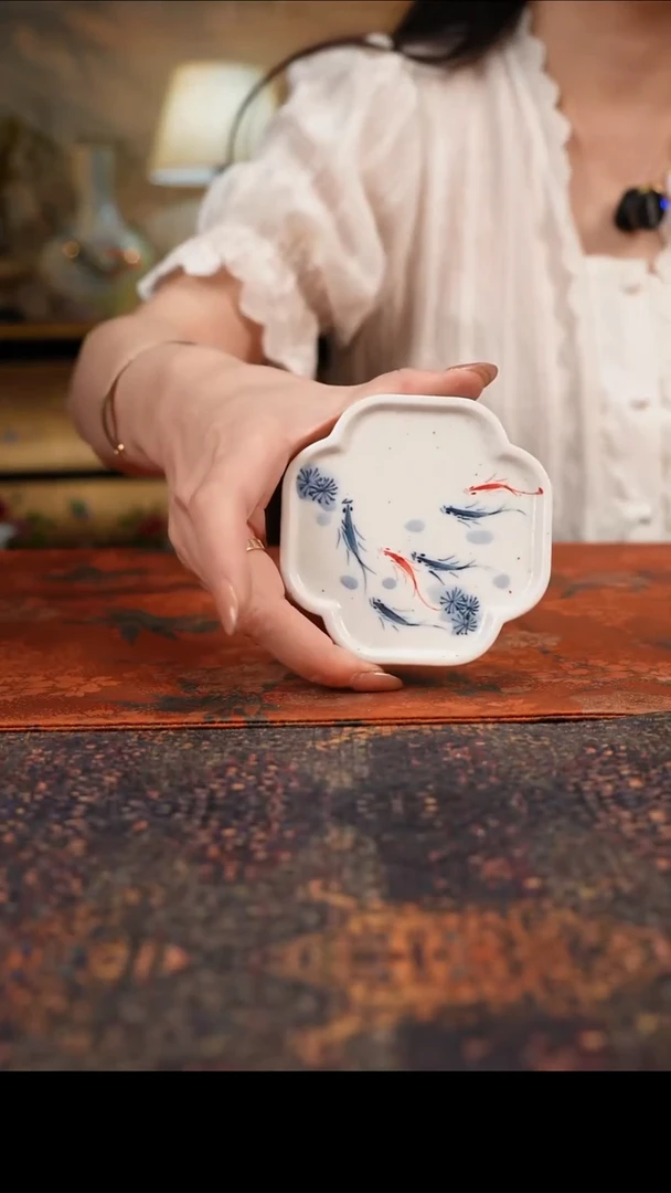 杯景德镇陶瓷杯碗柴烧多人