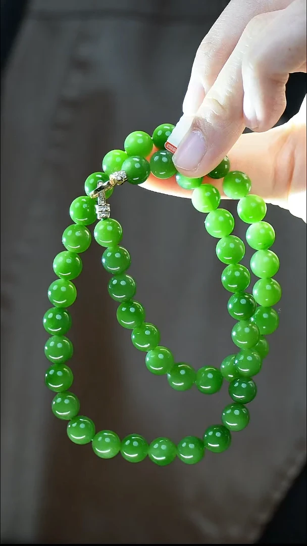 项链未镶嵌和田玉（碧玉）68