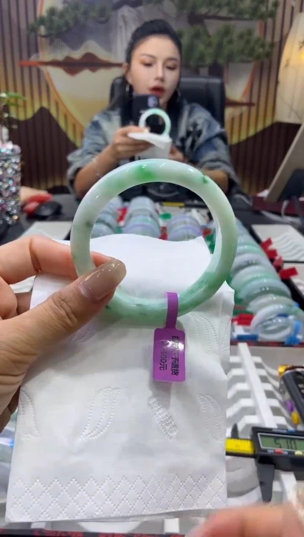 未镶嵌手镯翡翠0003778