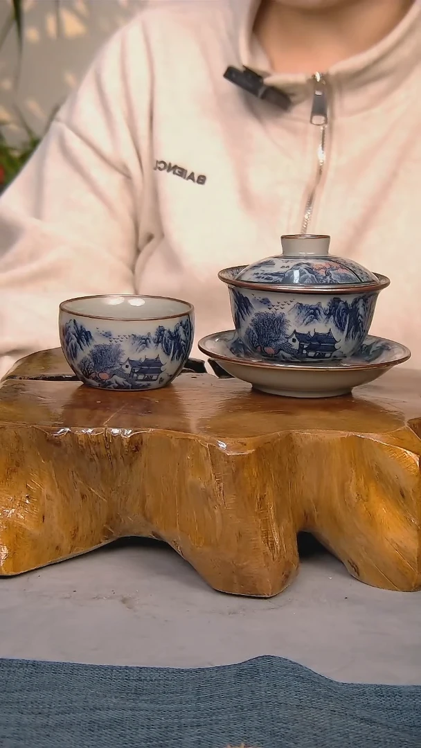 【闪购商品】简装家用款2件套 陶瓷家用茶具系列