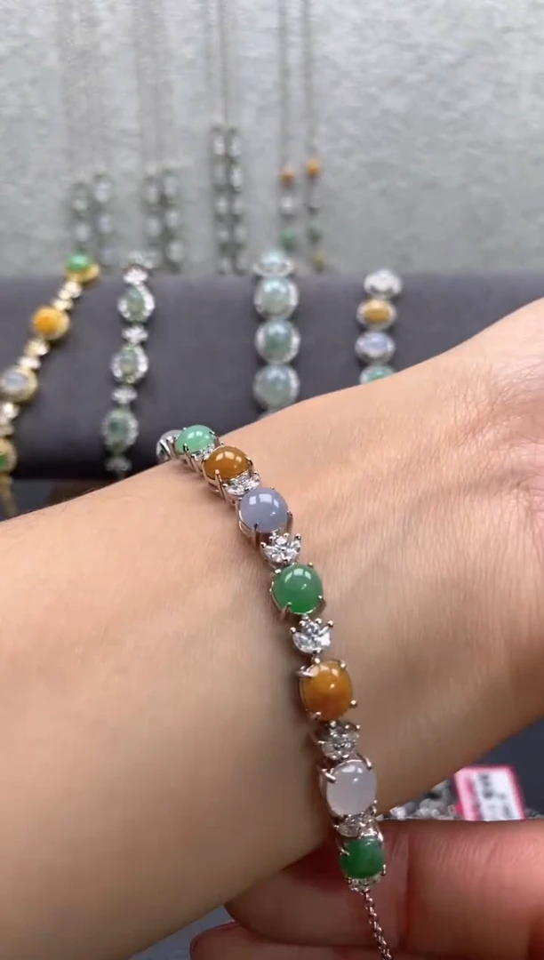 【闪购商品】翡翠戒指银S925镶嵌22222222     4