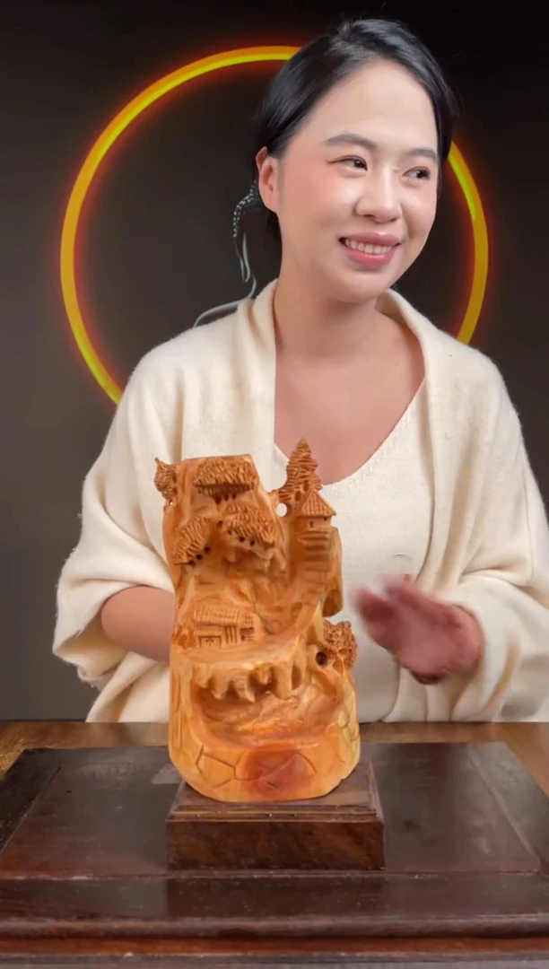 柏木（崖柏）手工摆件,先抢先得! 编号:52