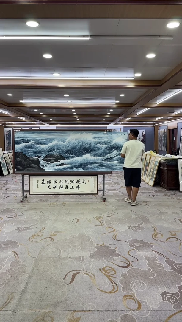 绘画绘画xc张伦玉-小丈二-国画
