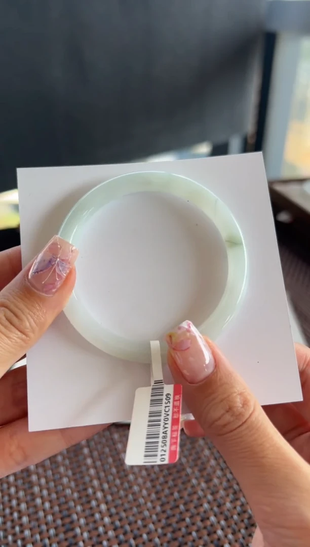 【闪购商品】翡翠手镯未镶嵌03买断53.9*6.9*6.5