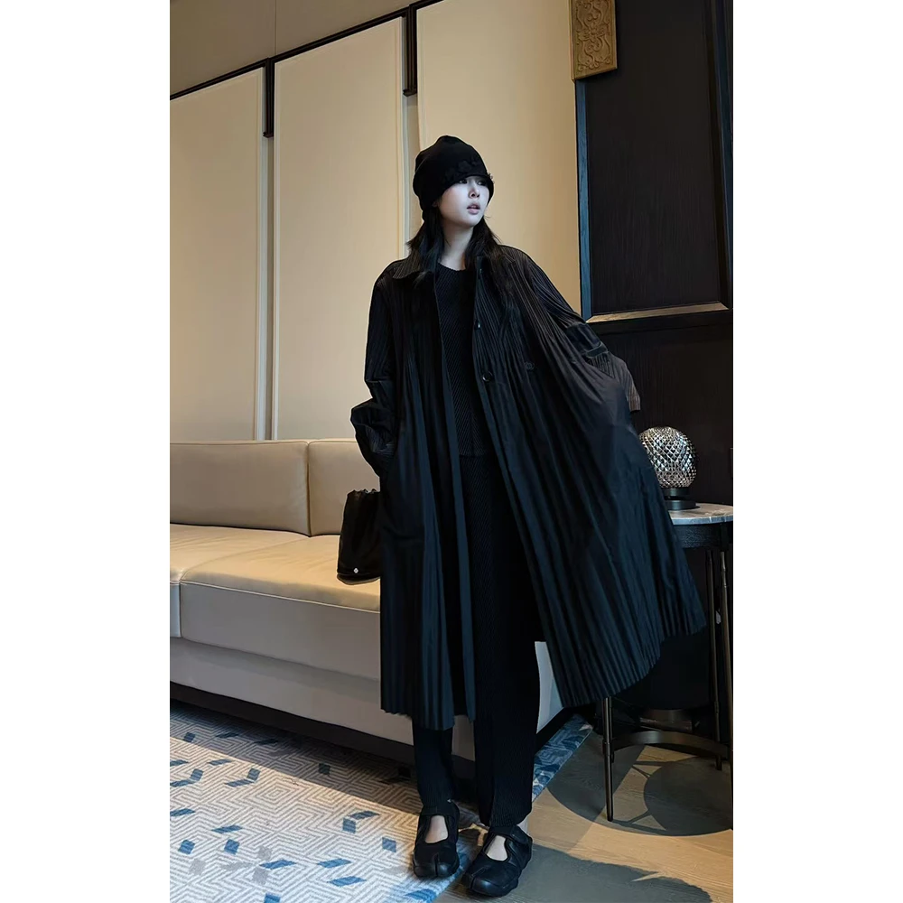 LA CALLA三宅系列 三宅立体结构风衣YY-AV6201不可熨烫