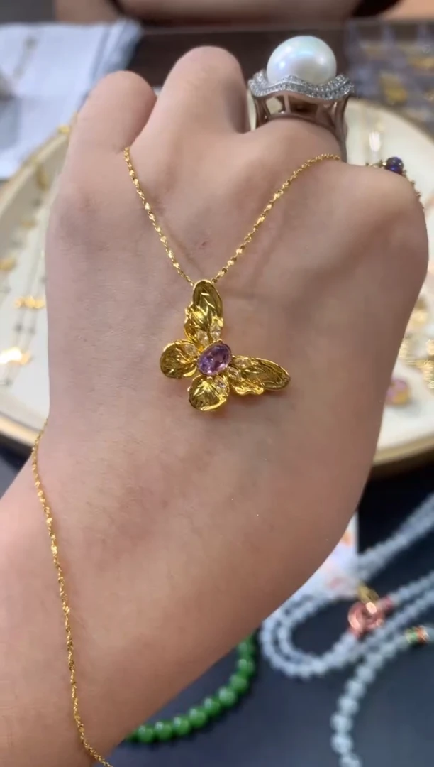 18K金吊坠(不含链)多样性发其一399