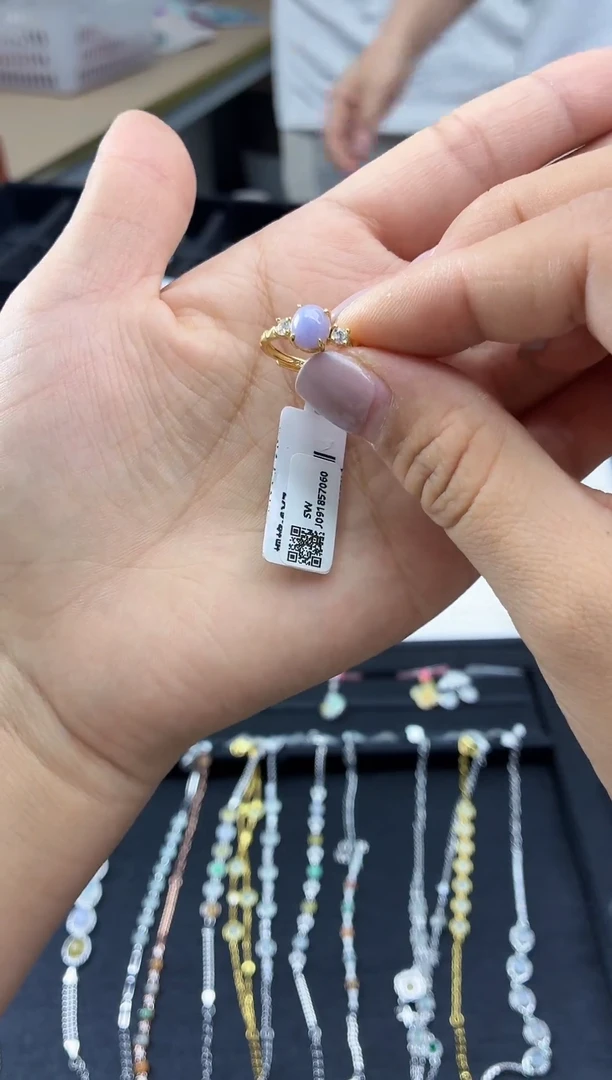 银S925镶嵌戒指翡翠1111111
