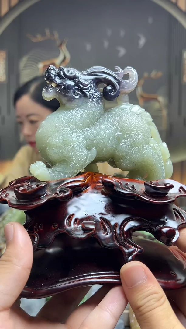 和田玉未镶嵌摆件摆件