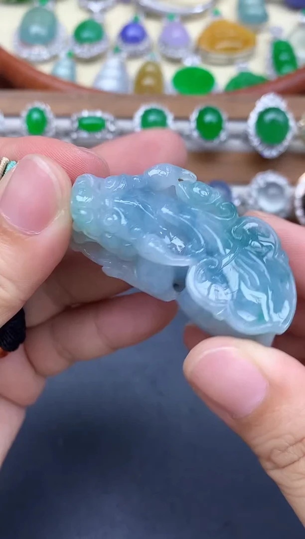 颈饰未镶嵌翡翠97-中国好珍宝