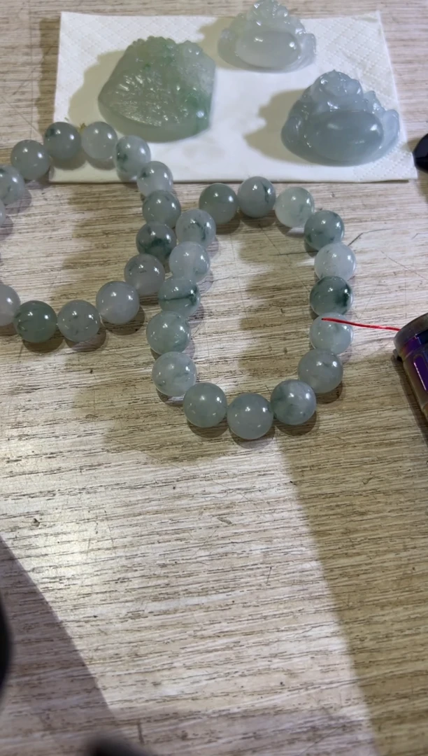 未镶嵌定制翡翠手串