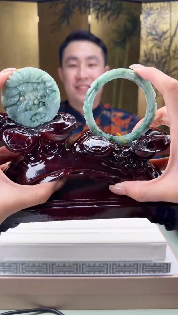 【闪购商品】翡翠摆件未镶嵌MM@@960Q3J14574