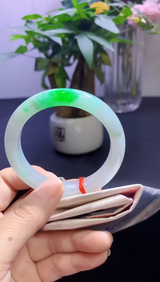 未镶嵌手镯翡翠翡翠手镯圈口53.4-t9