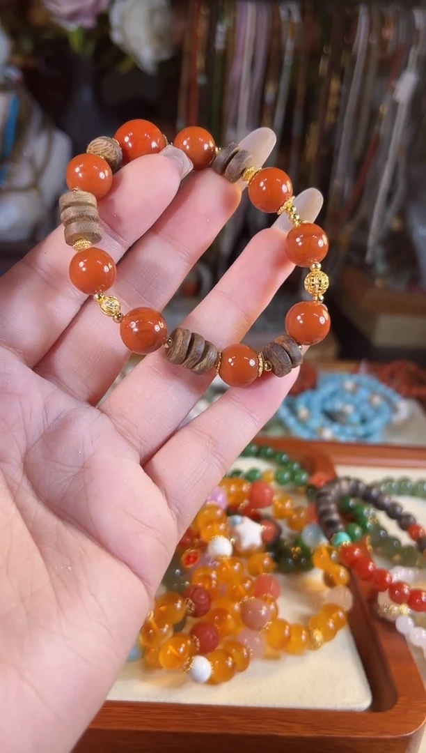 【闪购商品】南红玛瑙手链未镶嵌多样性发货其一