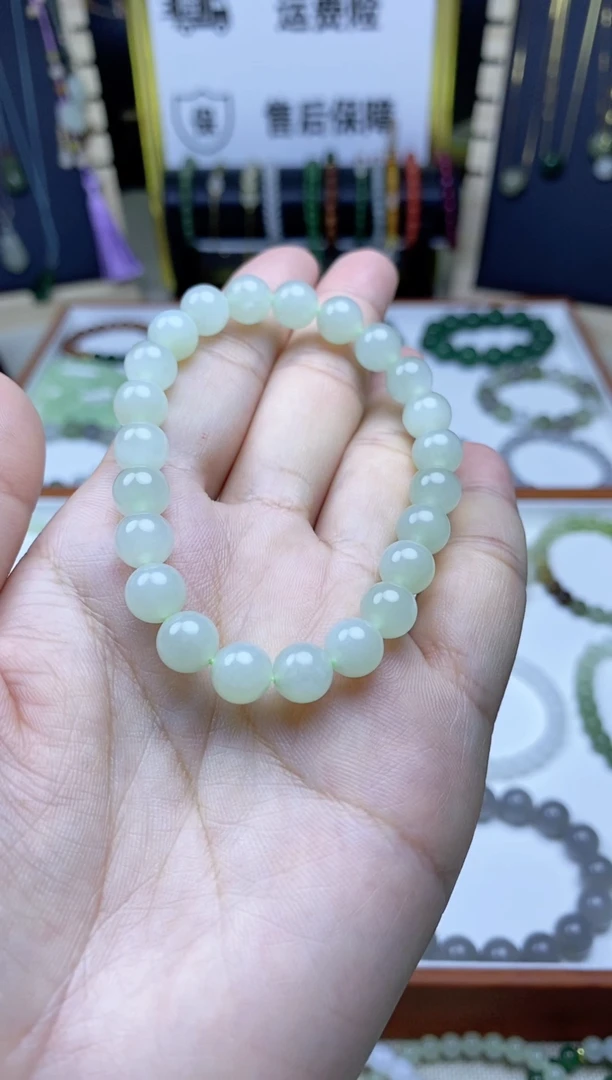 未镶嵌手串和田玉7