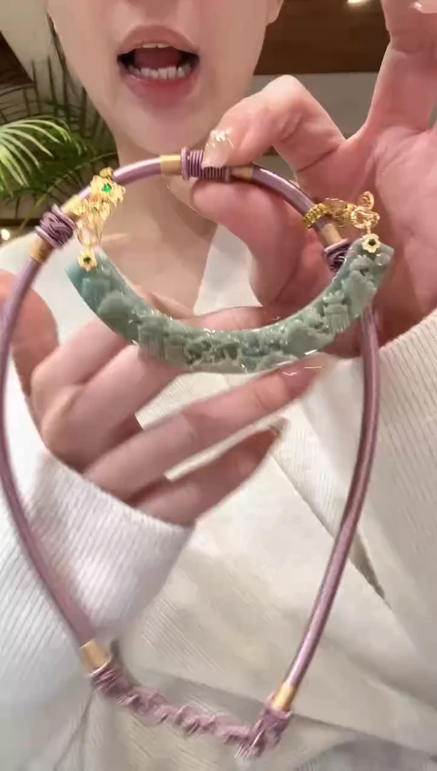 【闪购商品】翡翠颈饰未镶嵌国风