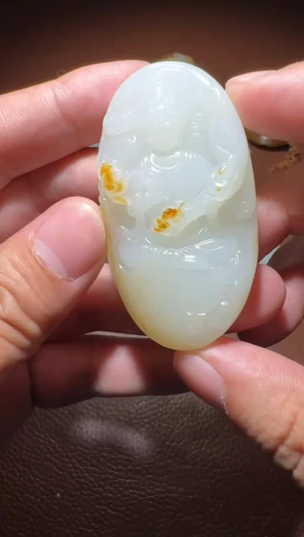 未镶嵌和田玉挂件金*来和田玉