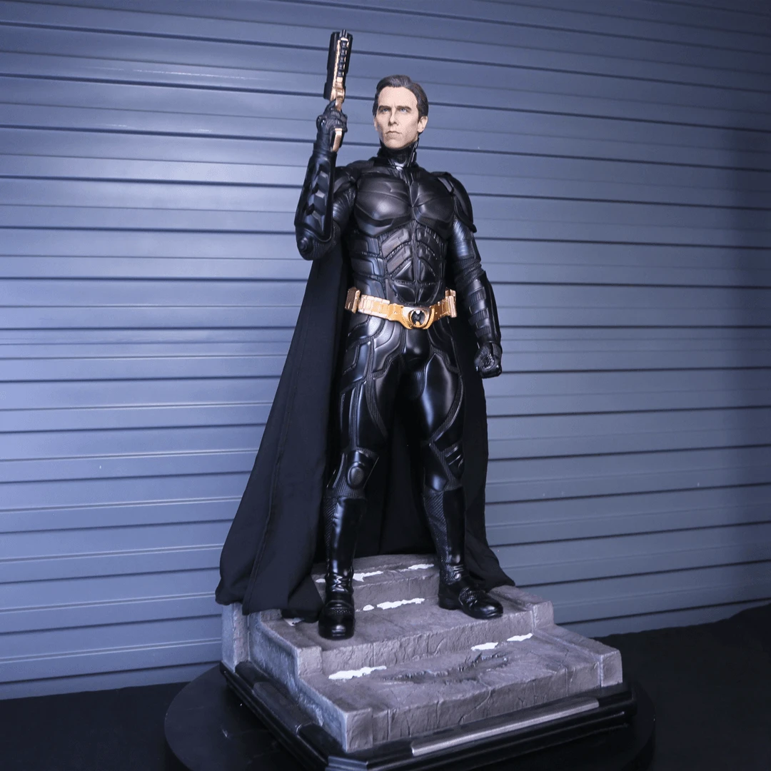 黑暗骑士贝尔蝙蝠侠全身像 约78cm高 DC系列 树脂宝丽石材质