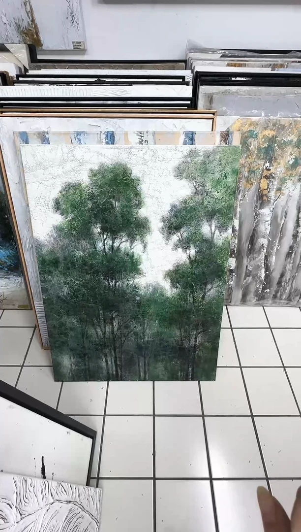 168现代艺术装饰画油画75cm*100cm