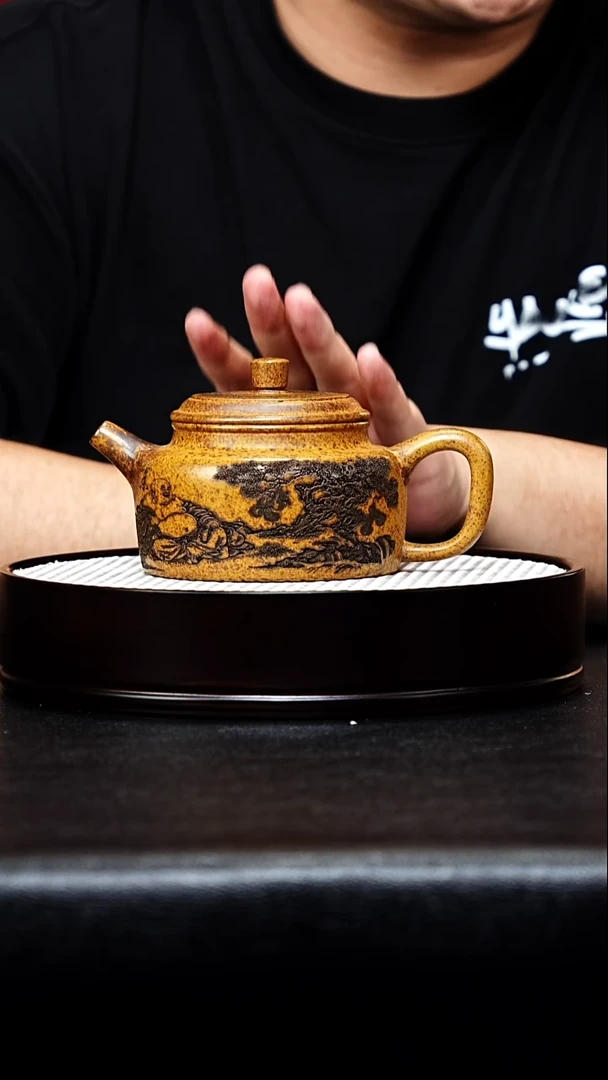 茶杯紫砂宜兴紫砂 弥勒德钟