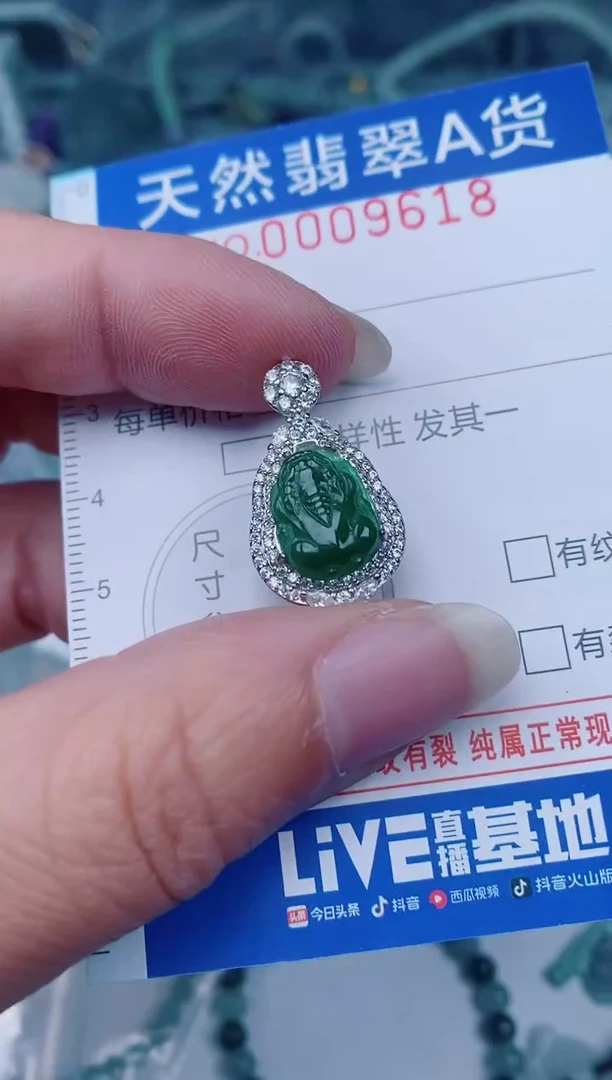 颈饰未镶嵌翡翠00009618