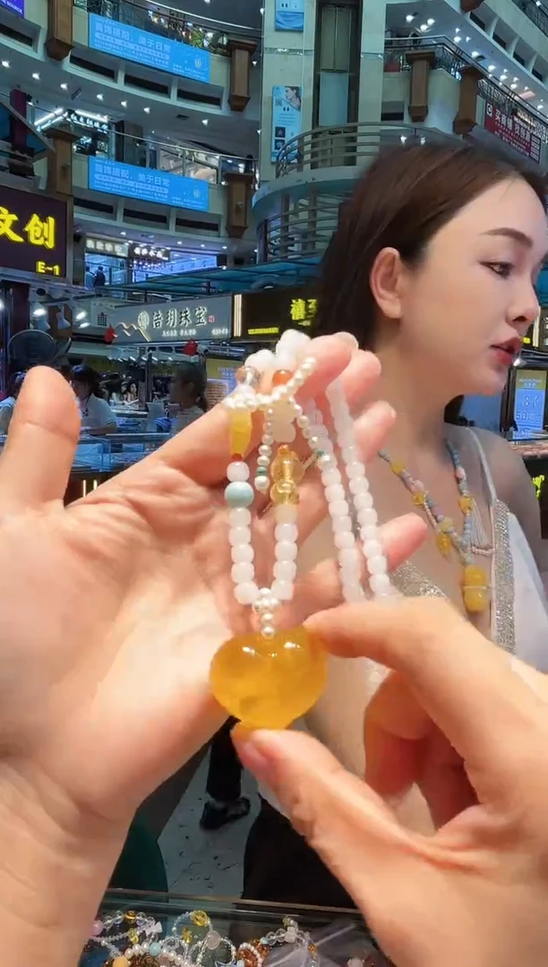 琥珀项链未镶嵌【 多样性发一 】
