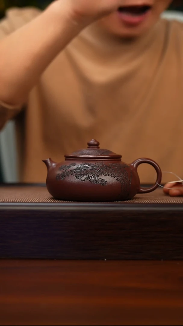 茶壶紫砂原矿紫砂手工茶壶