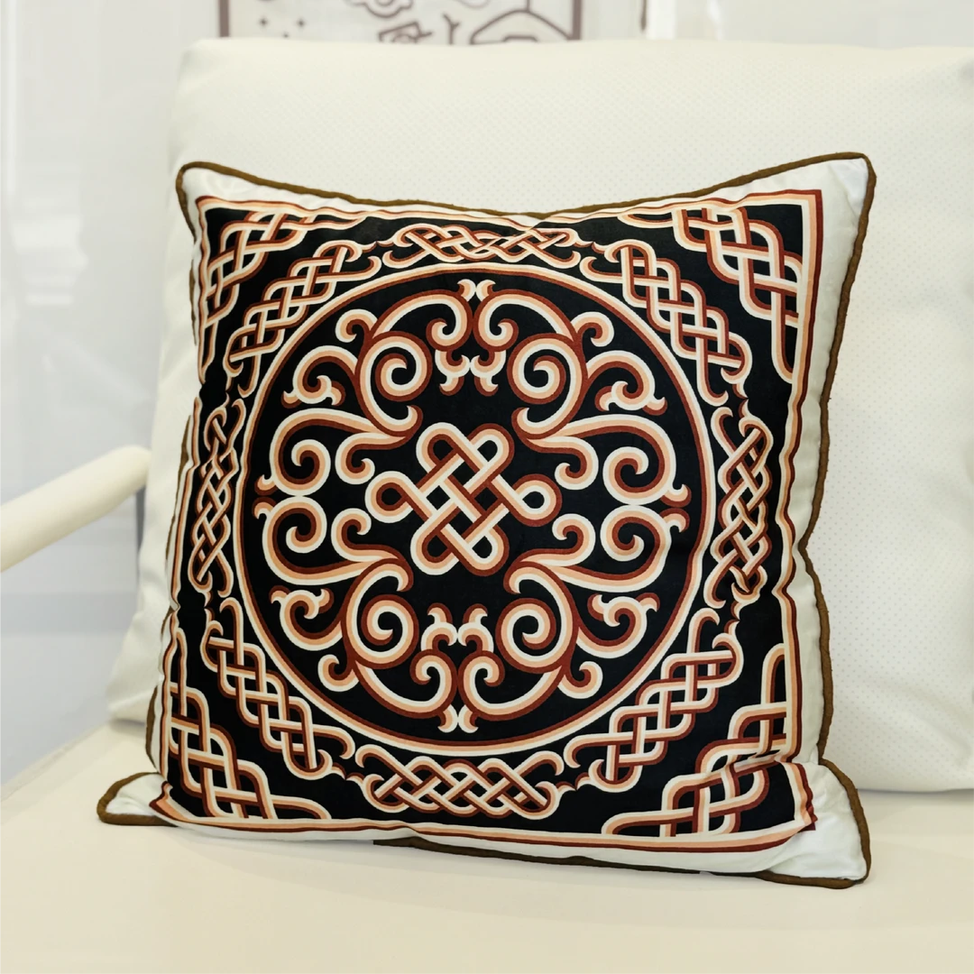 RUMAN·抱枕 - 民族风花纹