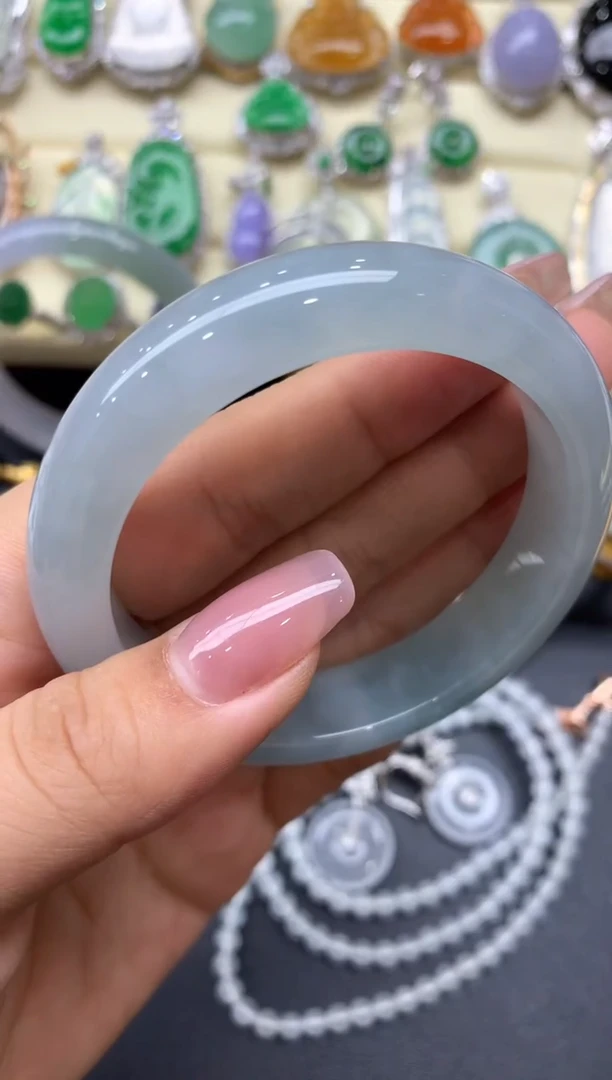 未镶嵌手镯翡翠467-中国好珍宝