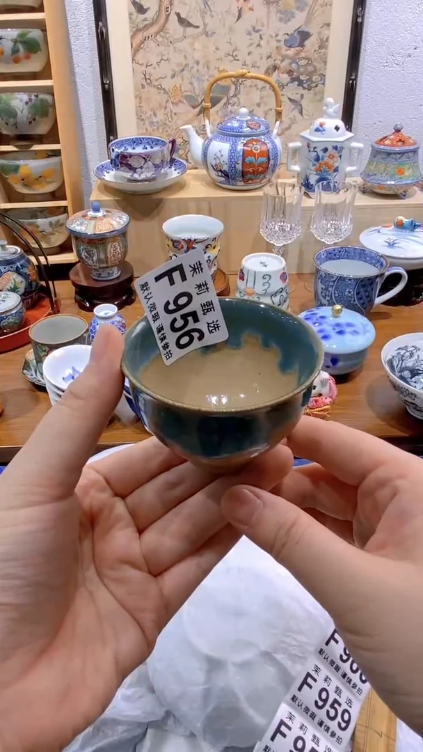 瓷片妙*茉莉商品一号F956