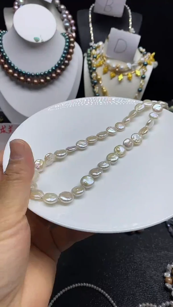 未镶嵌淡水珍珠耳饰多人