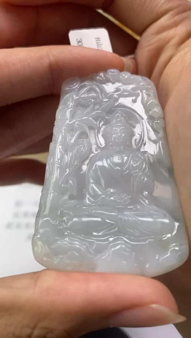 翡翠未镶嵌颈饰天然A货缅甸翡翠